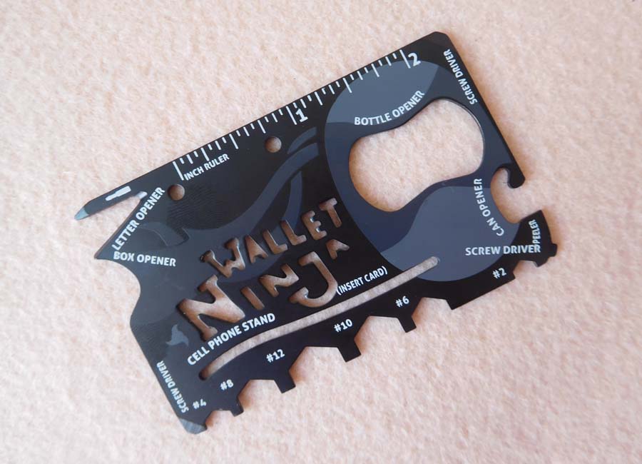 bottle opener with ruler 