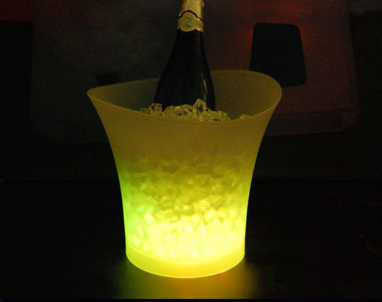 LED Beer Bucket Ice Chiller