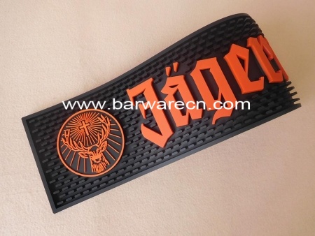 PVC-Bedruckte Bar-Matte, OEM-Logo-Bedruckte Bar-Matte, Hochwertige bedruckte Bar-Matte 