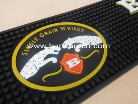 personalisiertes Logo mit weicher PVC-Schienenmatte aus Porzellan 