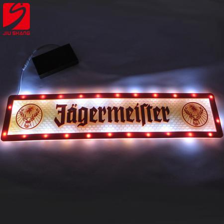 weicher PVC-Gummi-LED-Stangenläufer 