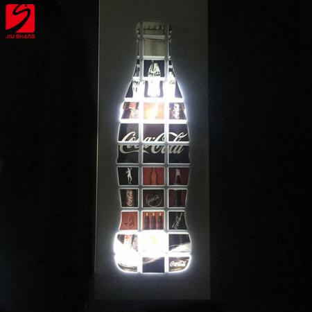 Flaschenform LED Beleuchtung Acryl Board 