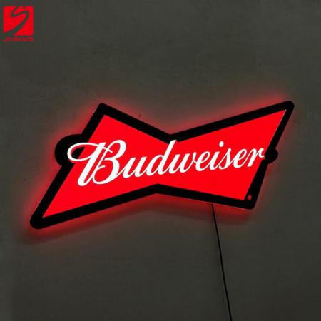 LED-Lichtleiterplatte mit individuellem Logo 