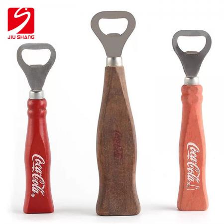 Coca Cola bestes Holz für Flaschenöffner Barkeeper-Handbier 