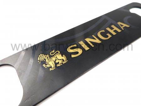 singan retro style branded bar blade neuer klassischer logo flaschenöffner 