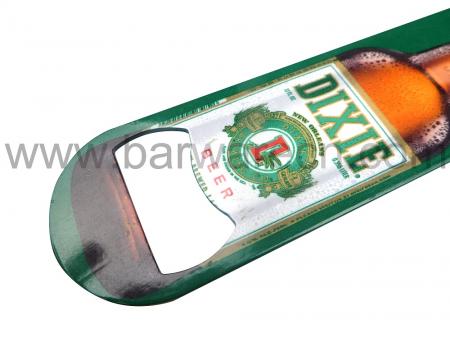 dixie bierform bar klinge flaschenöffner kunstdesign druck bar bier alkohol 