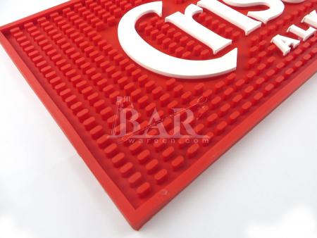 cristal soft pvc bar matte maßgeschneiderte bar getränkmatte 