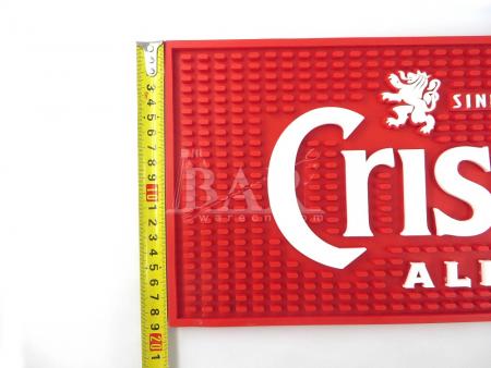 cristal soft pvc bar matte maßgeschneiderte bar getränkmatte 