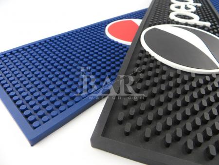 pepsi cocktail bartender bar mat blau und schwarz 