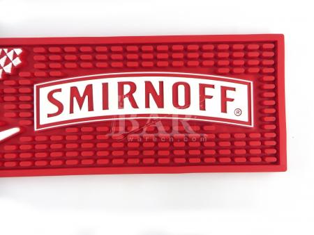 smirnoff logo geprägte bar runner bar mat 