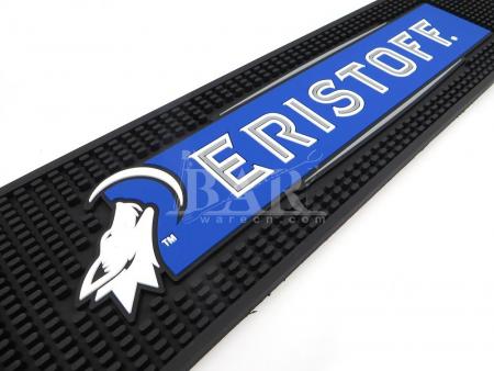 kunstvoll personalisierte bar runner slip barware bar mat 