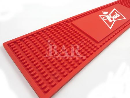 budweiser professional series bar mat cocktailbars bar runner 