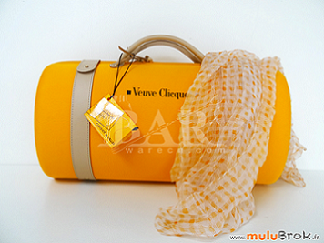 veuve clicquot eva hard champagner trägertasche mit schalentasche 