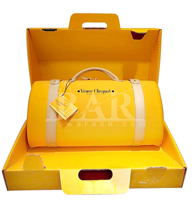 veuve clicquot eva hard champagner trägertasche mit schalentasche 