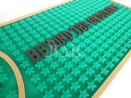 maßgeschneiderte neue design 3d pvc bar matte zum verkauf 