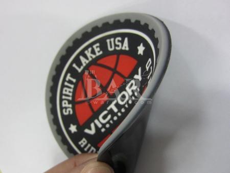 Preiswerter weicher PVC-Bierdeckel mit Markenlogo 