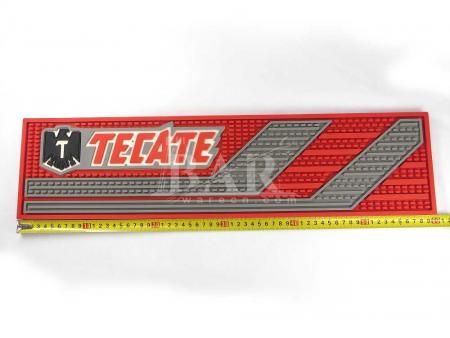 tecate beer label bar runner qualität pvc bar mat 