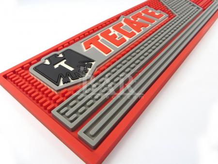 tecate beer label bar runner qualität pvc bar mat 