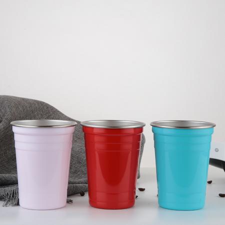 bpa frei lebensmittelqualität edelstahl 500 ml tee & kaffeetasse 