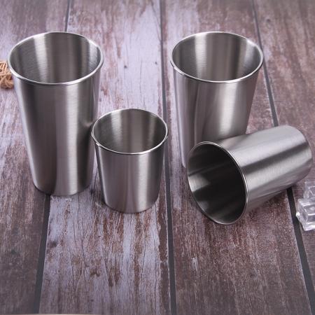 2019 neues design umweltfreundliche edelstahl glas tasse persönlichen gebrauch 