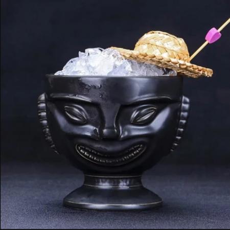 Diskon Retro Cocktail Bar Hawaii Tiki Totem Becher Gelas - 