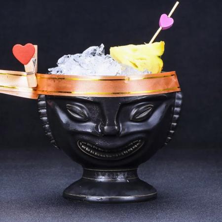 Diskon Retro Cocktail Bar Hawaii Tiki Totem Becher Gelas - 